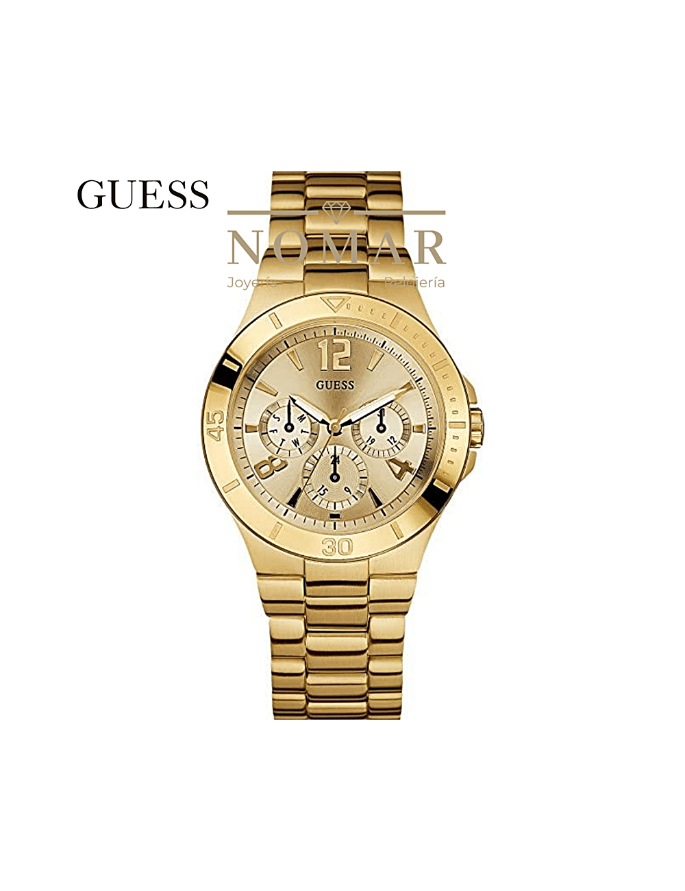 RELOJ GUESS DORADO MULTIFUNCIÓN