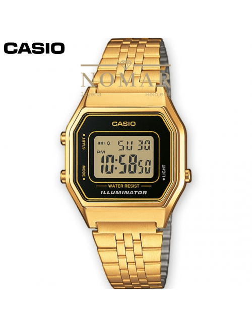 Reloj Casio de Vintage dorado
