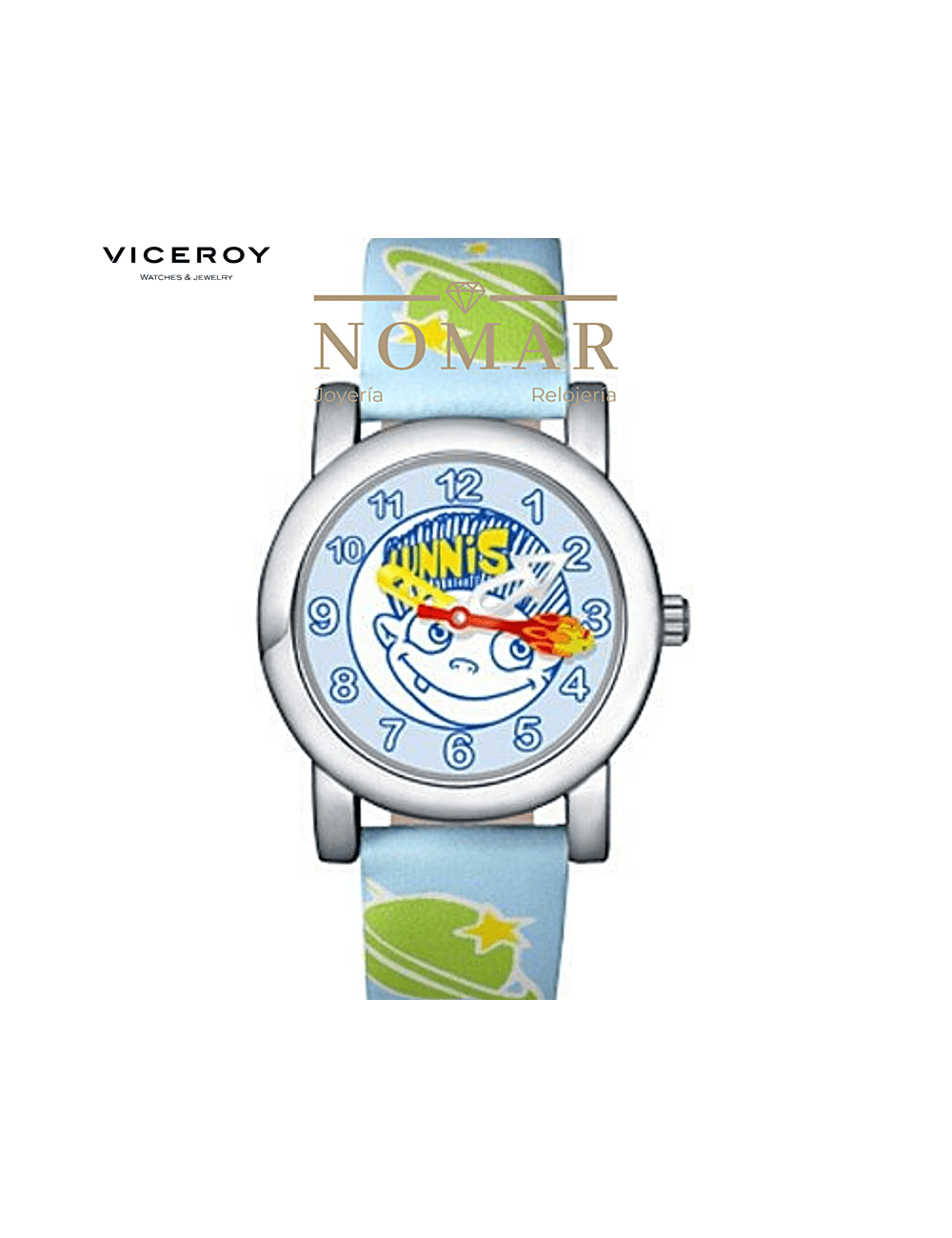 RELOJ NOWLEY NIÑA RACING ANALÓGICO CAUCHO VERDE Y 3 AGUJAS