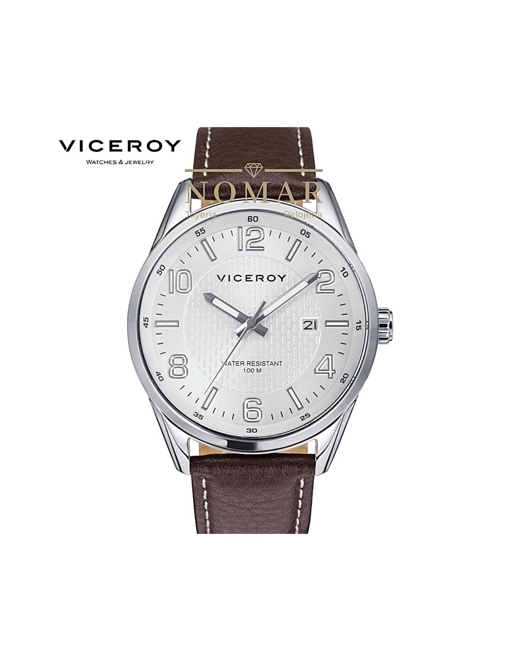 Reloj Viceroy 401325-15 Magnum Hombre Correa de Piel Marron