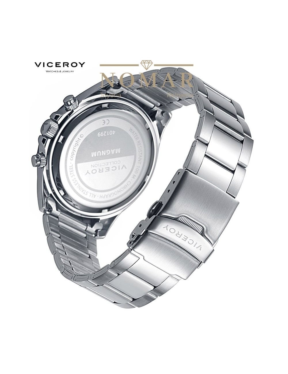 Viceroy Reloj Hombre Esfera Azul Magnum 471291-37, Envío 48/72 horas
